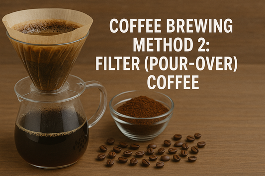 Coffee Brewing Method 2: Filter (Pour-Over) Coffee