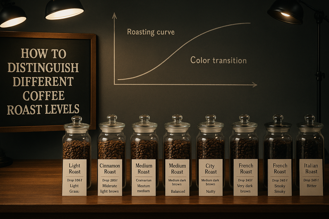 How to Distinguish Different Coffee Roast Levels