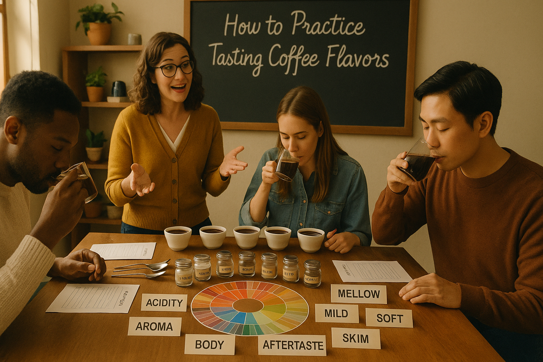 How to Practice Tasting Coffee Flavors
