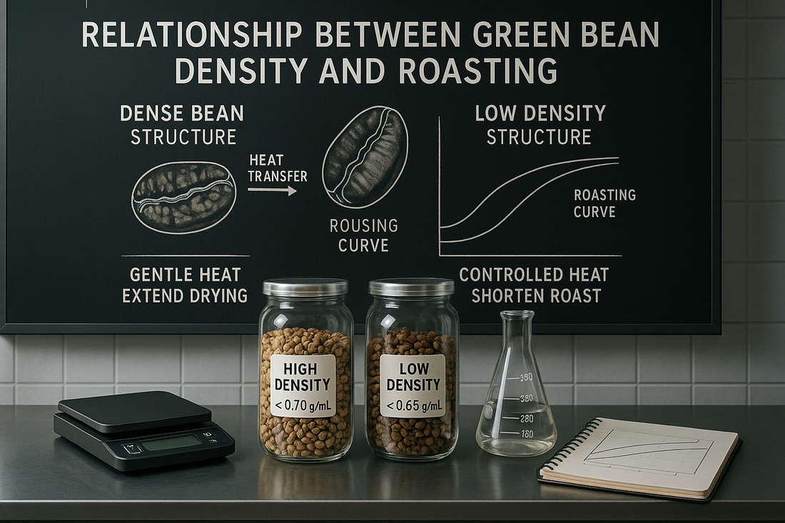 Relationship Between Green Bean Density and Roasting
