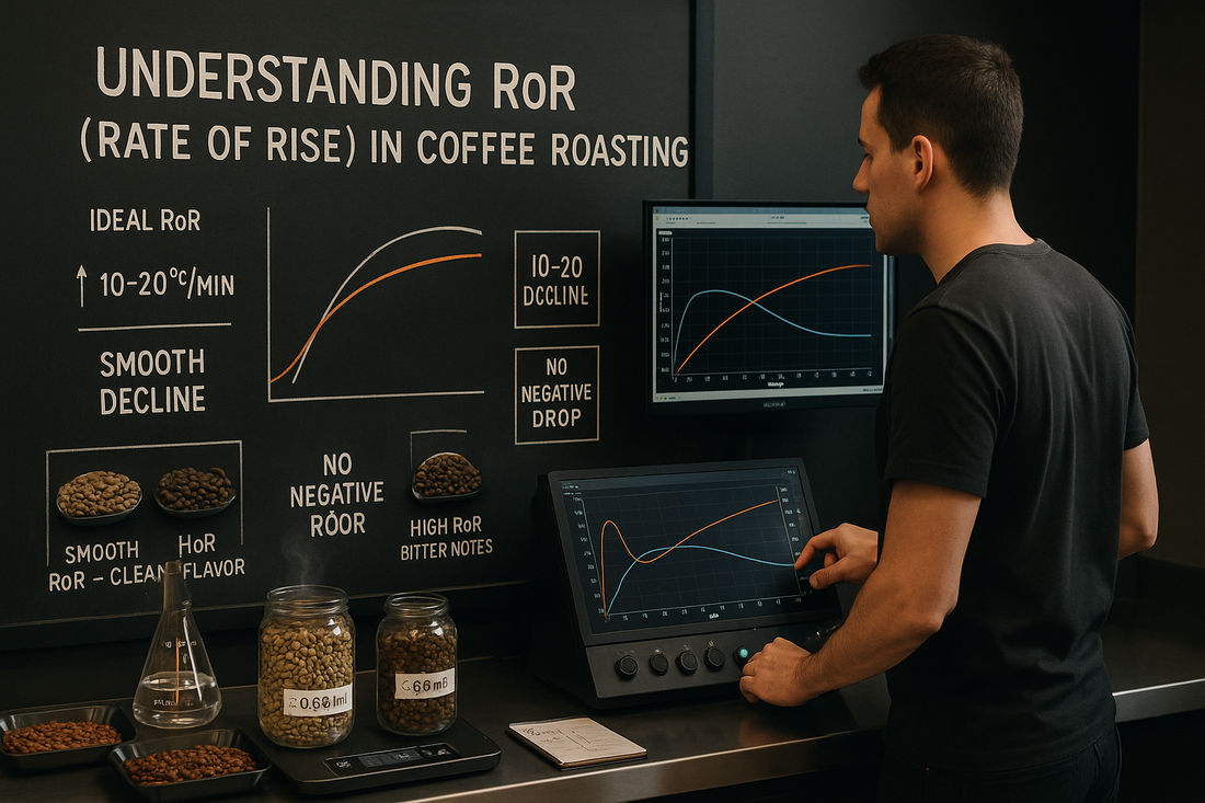 Understanding RoR (Rate of Rise) in Coffee Roasting