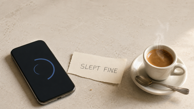 Your Sleep Tracker Says Coffee Ruined Your Night. Here's What It Can and Can't Actually See.