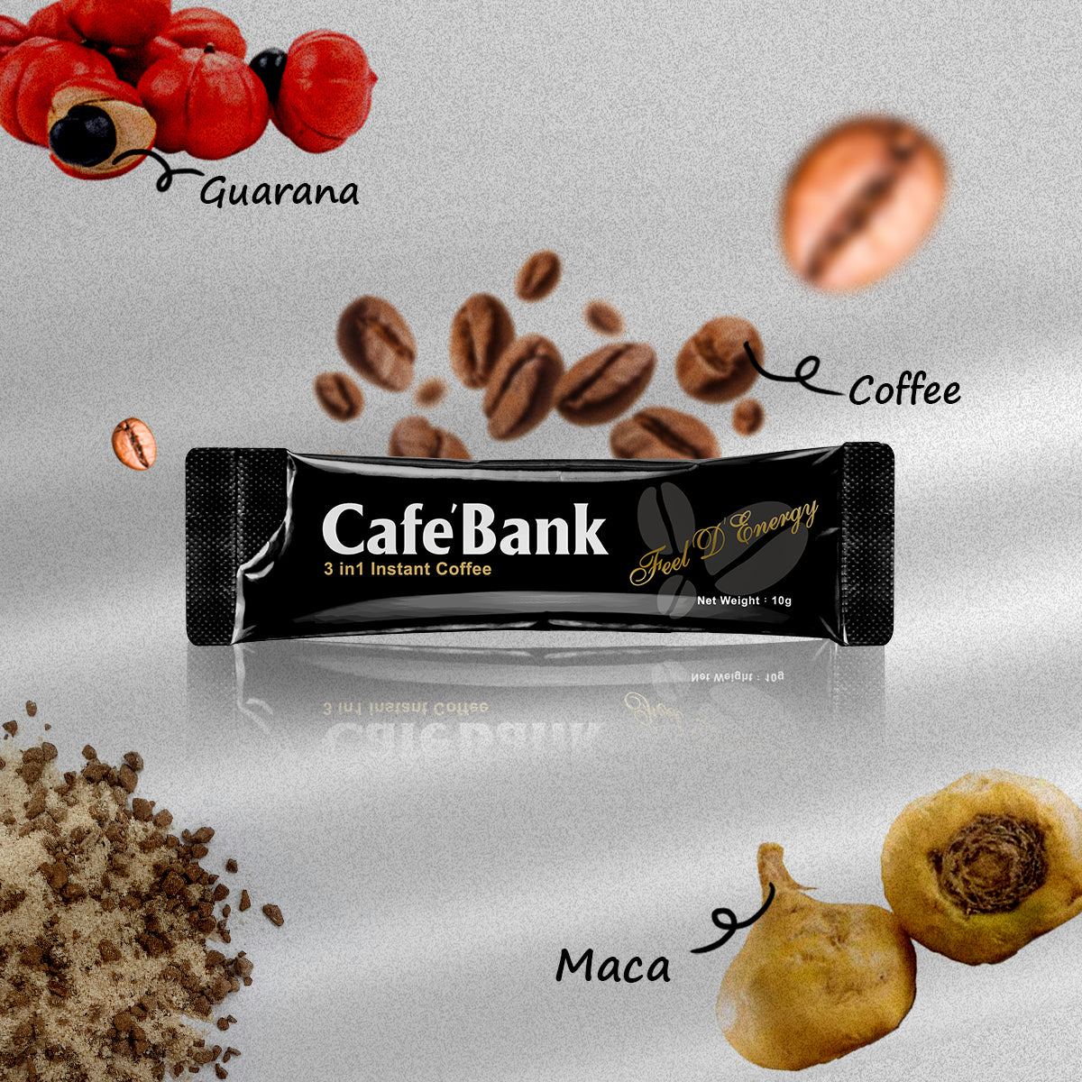 For Steady Daily Energy — SFE Maca & Guarana Coffee
